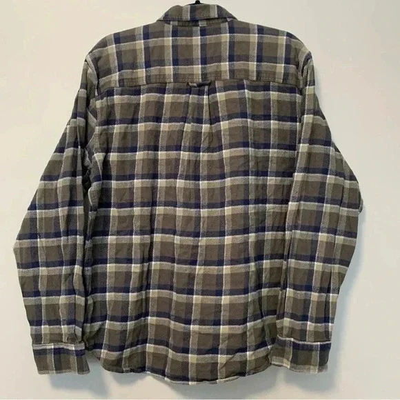 Woolrich plaid 100% cotton flannel shirt - Picture 6 of 6